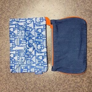 Two Ipsy small cosmetic bags